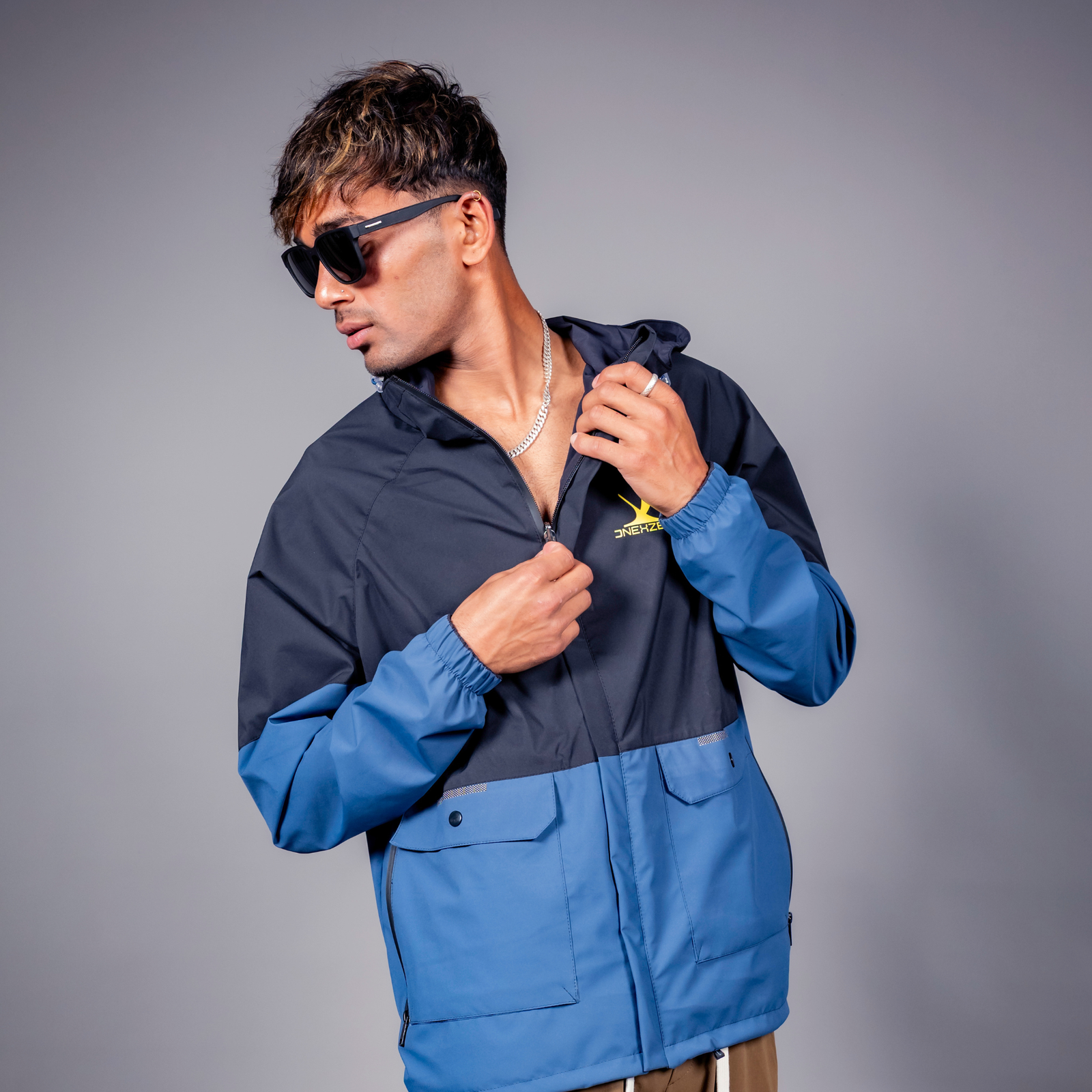 Dnexzen X Double Side Windcheater – All-Weather Waterproof Jacket for Men & Boys