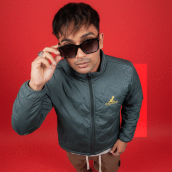 Luxury Quilted Jacket, Premium Performance Outerwear, Dnexzen Clothing